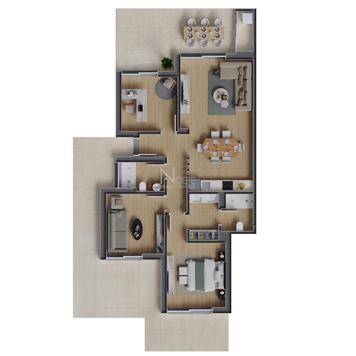 1 Bed, 2 Bath, ApartmentFor Sale, Lagoa, Faro