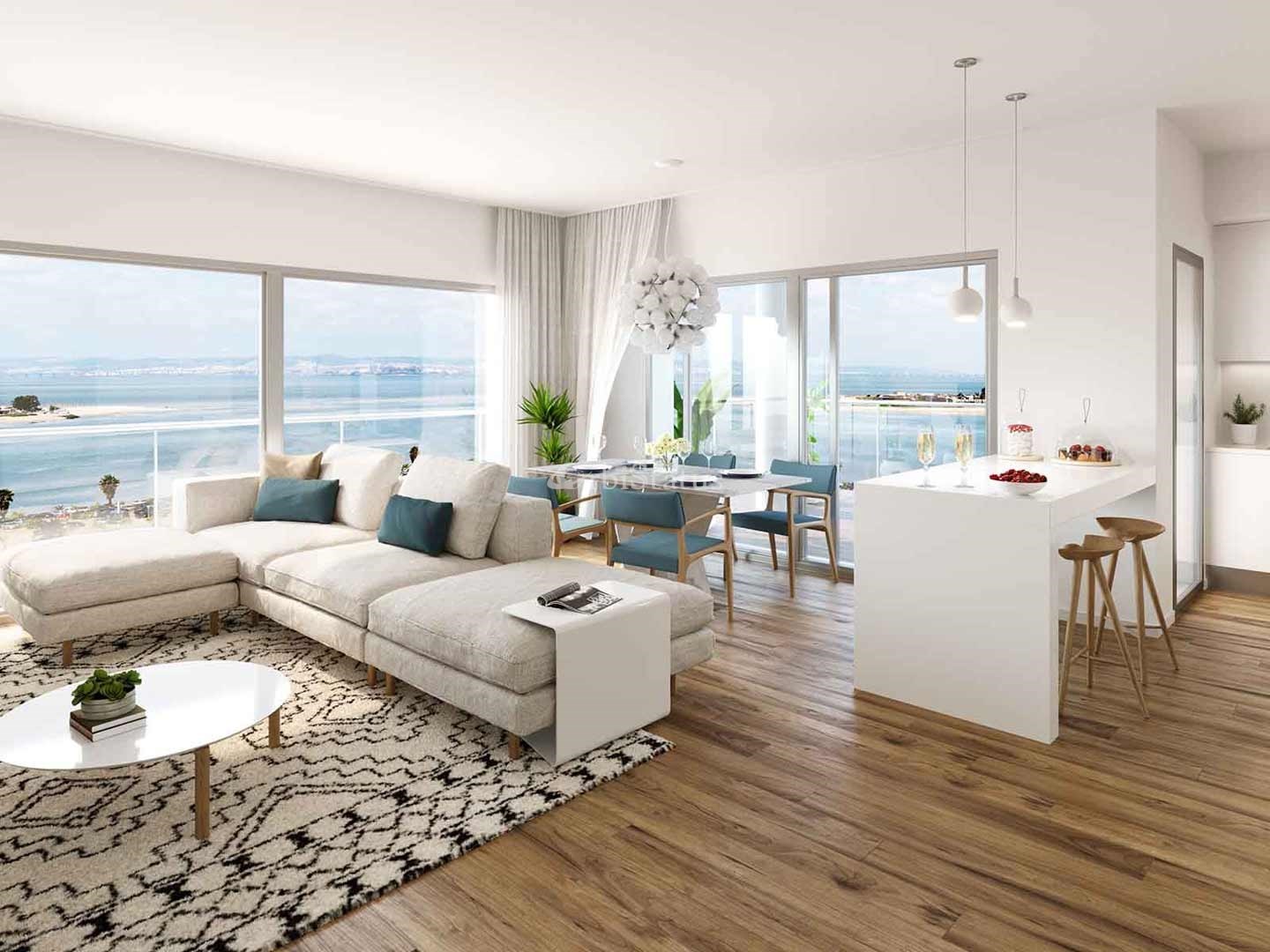 4 Bed, 3 Bath, ApartmentFor Sale, Seixal, Setubal, 2840-627