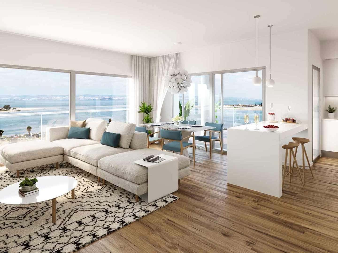 4 Bed, 3 Bath, ApartmentFor Sale, Seixal, Setubal, 2840-627