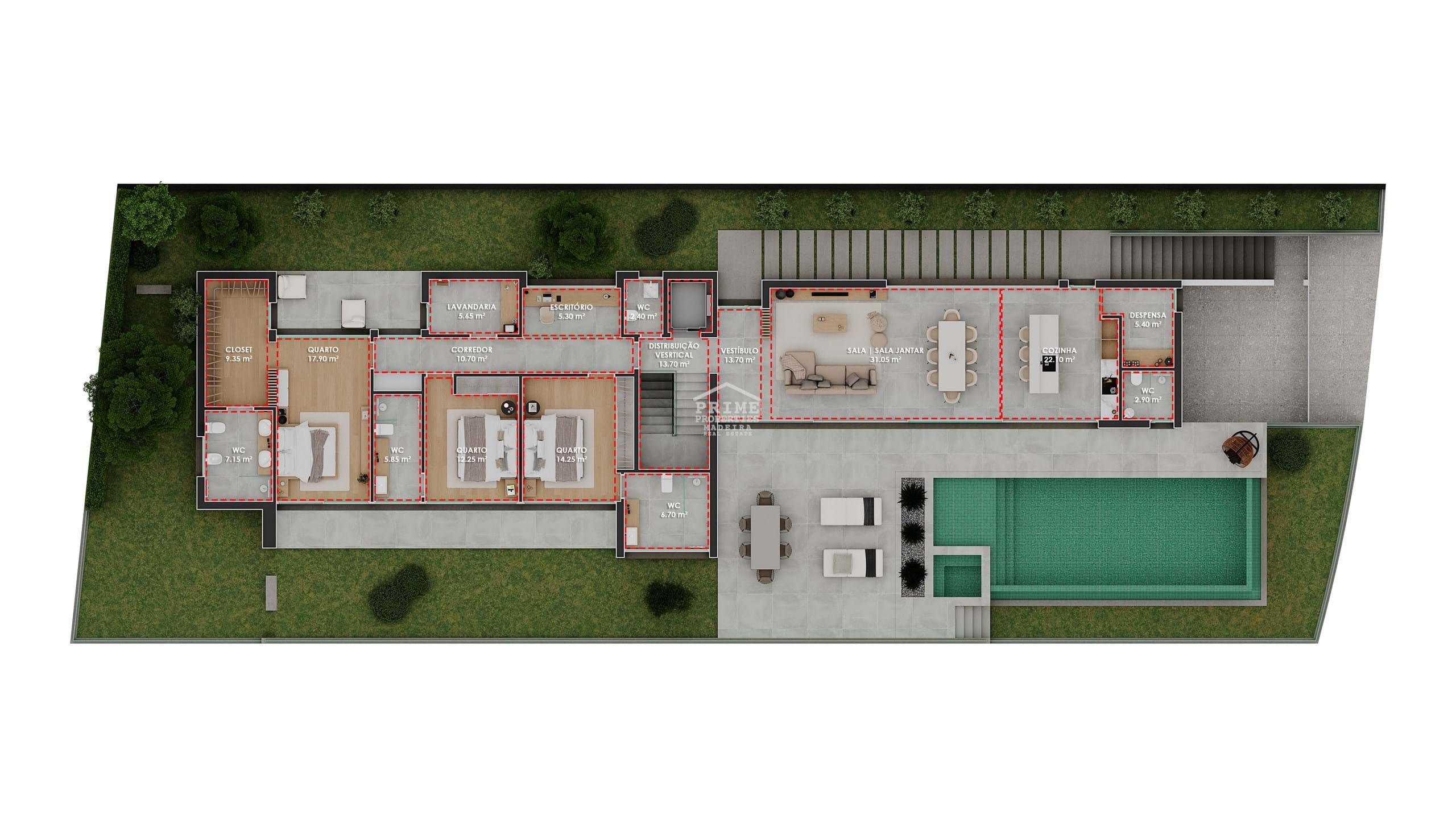 3 Bed, 5 Bath, HouseFor Sale, Calheta, Ilha da Madeira, 9370-135