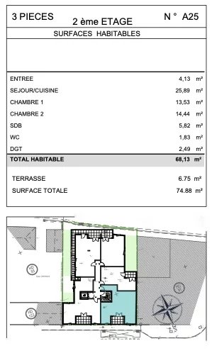 2 Bed, 1 Bath, ApartmentFor Sale, Nice, Alpes-Maritimes