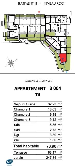 3 Bed, 2 Bath, ApartmentFor Sale, Villeneuve-Loubet, Alpes-Maritimes