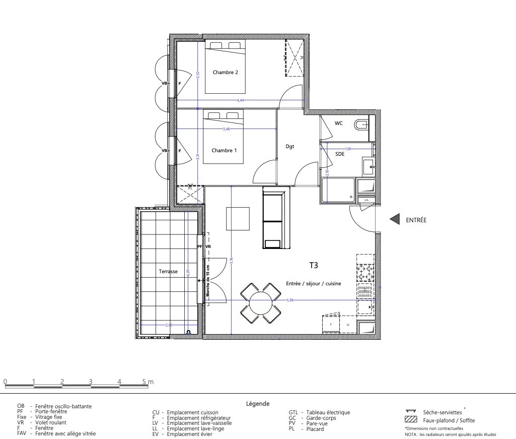 2 Bed, 1 Bath, ApartmentFor Sale, Antibes, Alpes-Maritimes