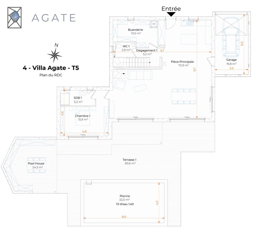 4 Bed, 4 Bath, HouseFor Sale, Le Lavandou, Var