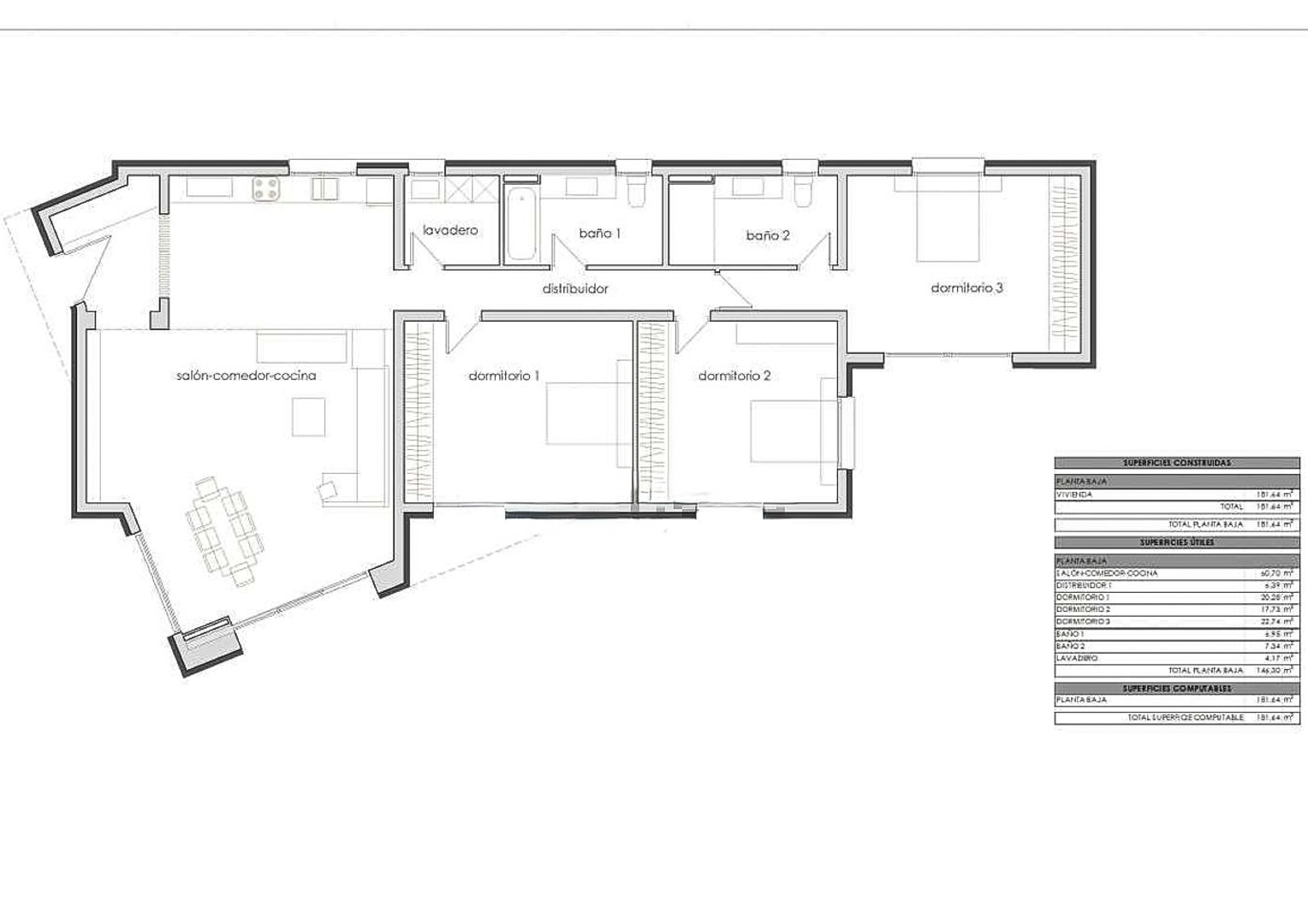3 Bed, 2 Bath, HouseFor Sale, Calpe, Alicante