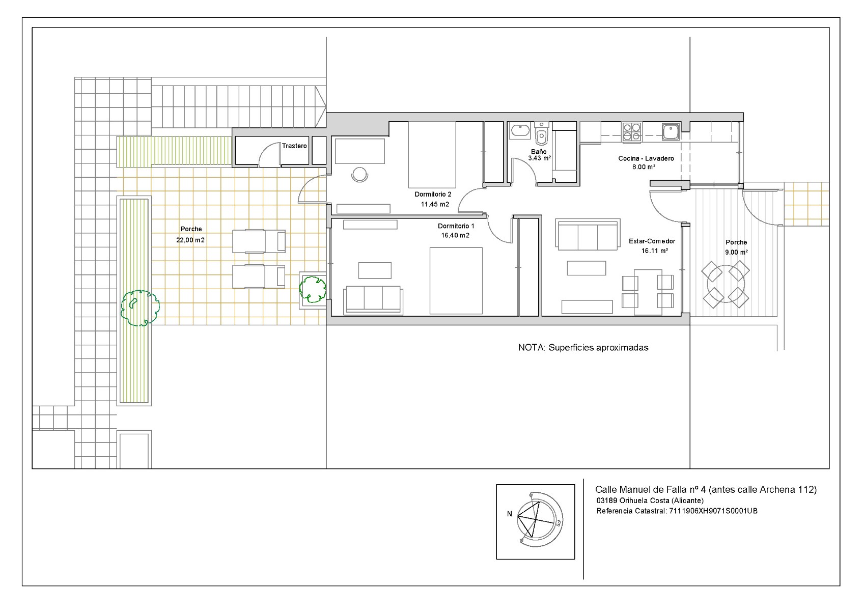 2 Bed, 1 Bath, HouseFor Sale, Orihuela Costa, Alicante