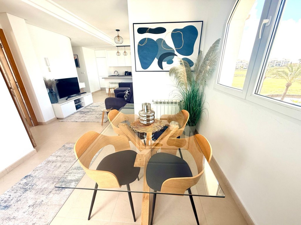 2 Bed, 2 Bath, ApartmentFor Sale, Hacienda Riquelme Golf Resort, Murcia