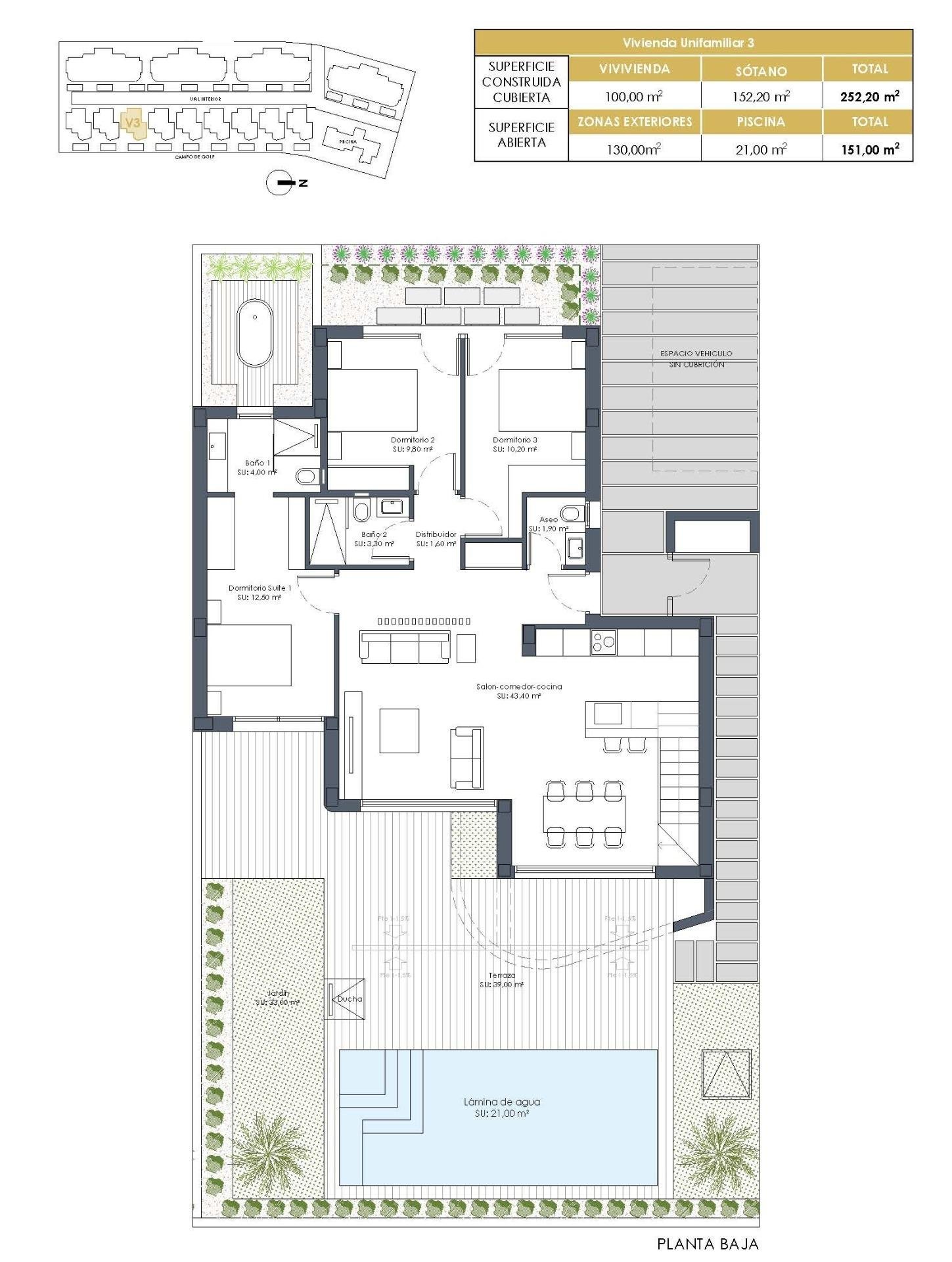 3 Bed, 2 Bath, HouseFor Sale, Los Alcazares, Murcia