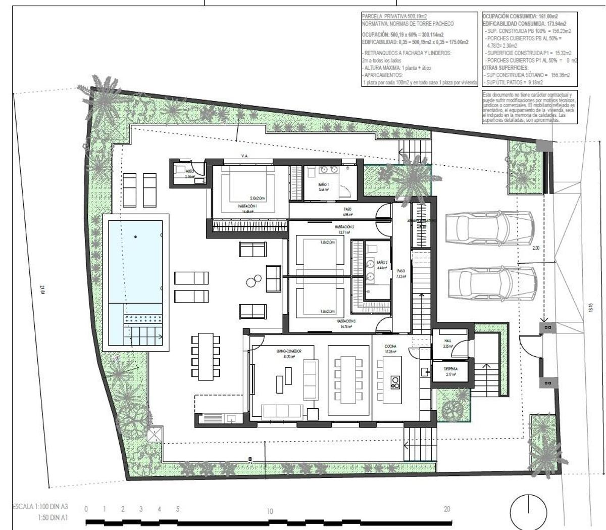 3 Bed, 3 Bath, HouseFor Sale, Torre Pacheco, Costa Calida