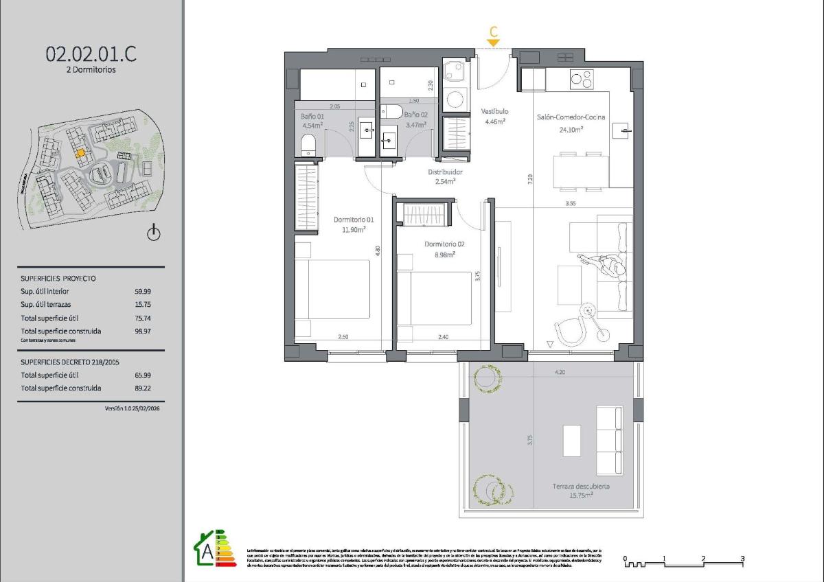 2 Bed, 2 Bath, ApartmentFor Sale, Mijas, Costa del Sol
