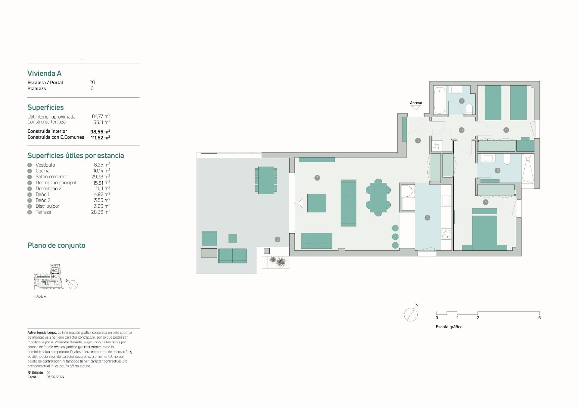 2 Bed, 2 Bath, ApartmentFor Sale, Estepona, Malaga