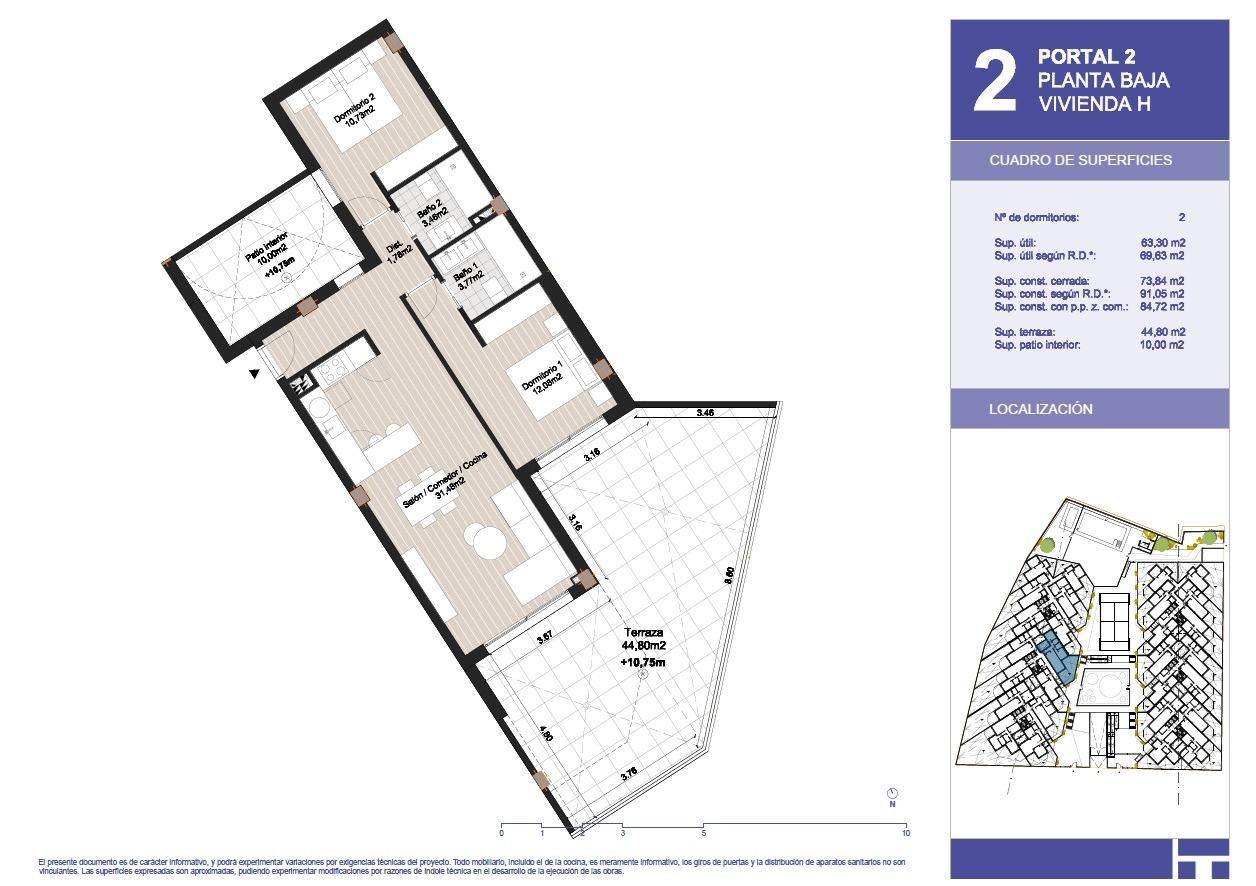 2 Bed, 2 Bath, ApartmentFor Sale, Torrox, Malaga