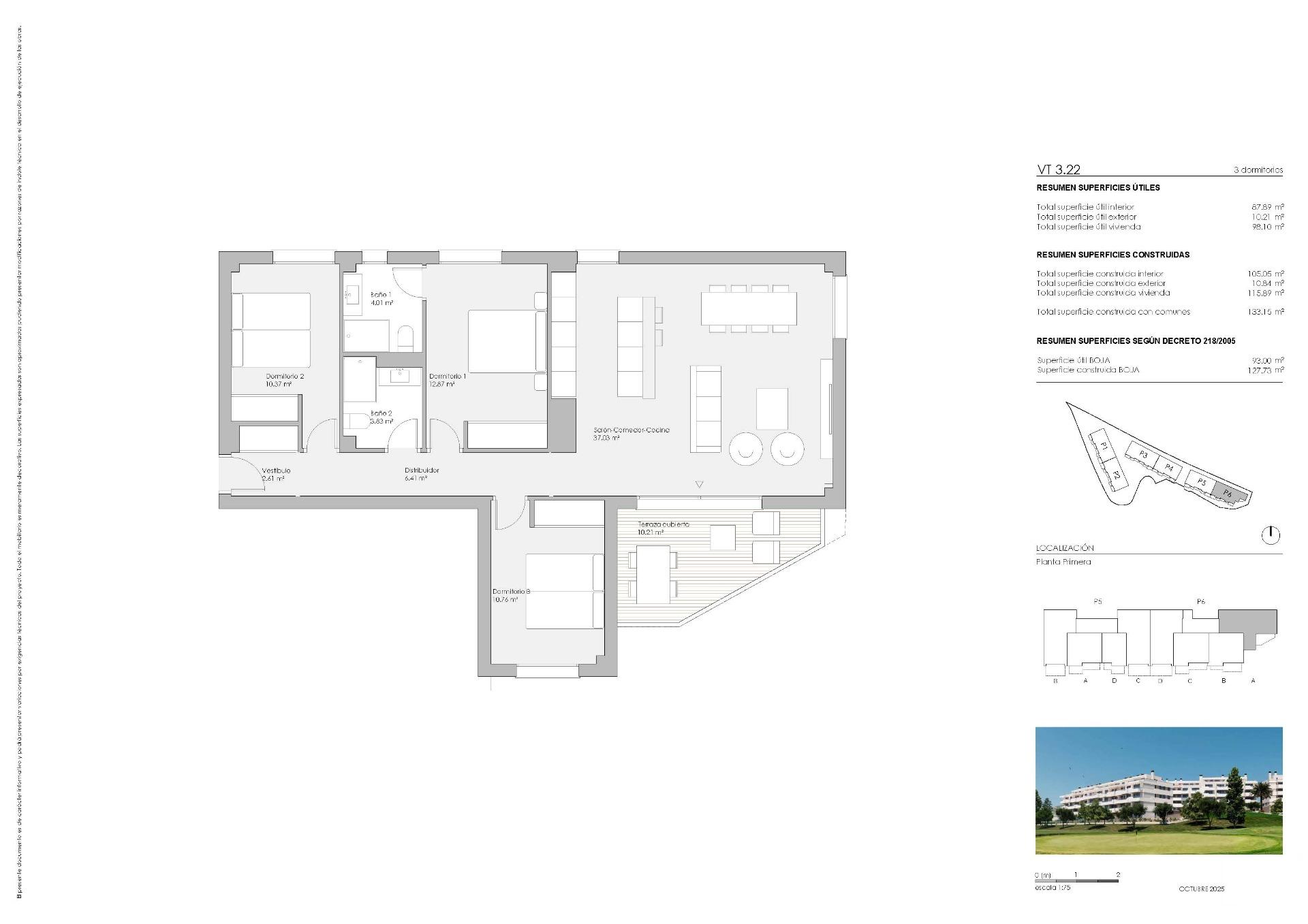 3 Bed, 2 Bath, ApartmentFor Sale, Mijas, Malaga