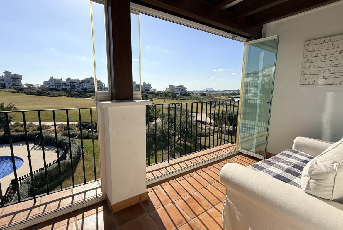 2 Bed, 1 Bath, ApartmentFor Sale, Hacienda Riquelme Golf Resort, Murcia