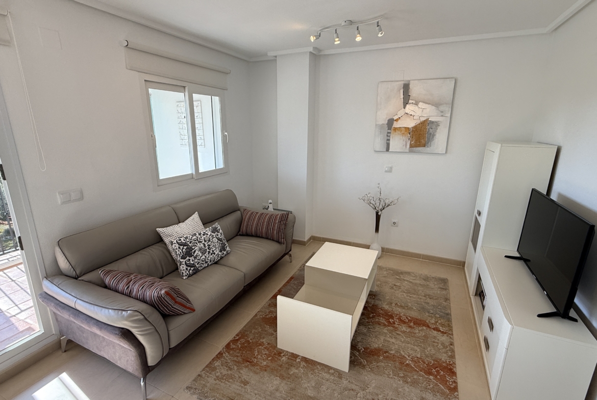 2 Bed, 1 Bath, ApartmentFor Sale, Hacienda Riquelme Golf Resort, Murcia