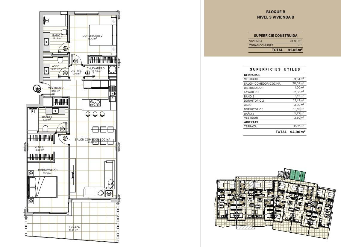 2 Bed, 2 Bath, ApartmentFor Sale, Fuengirola, Malaga