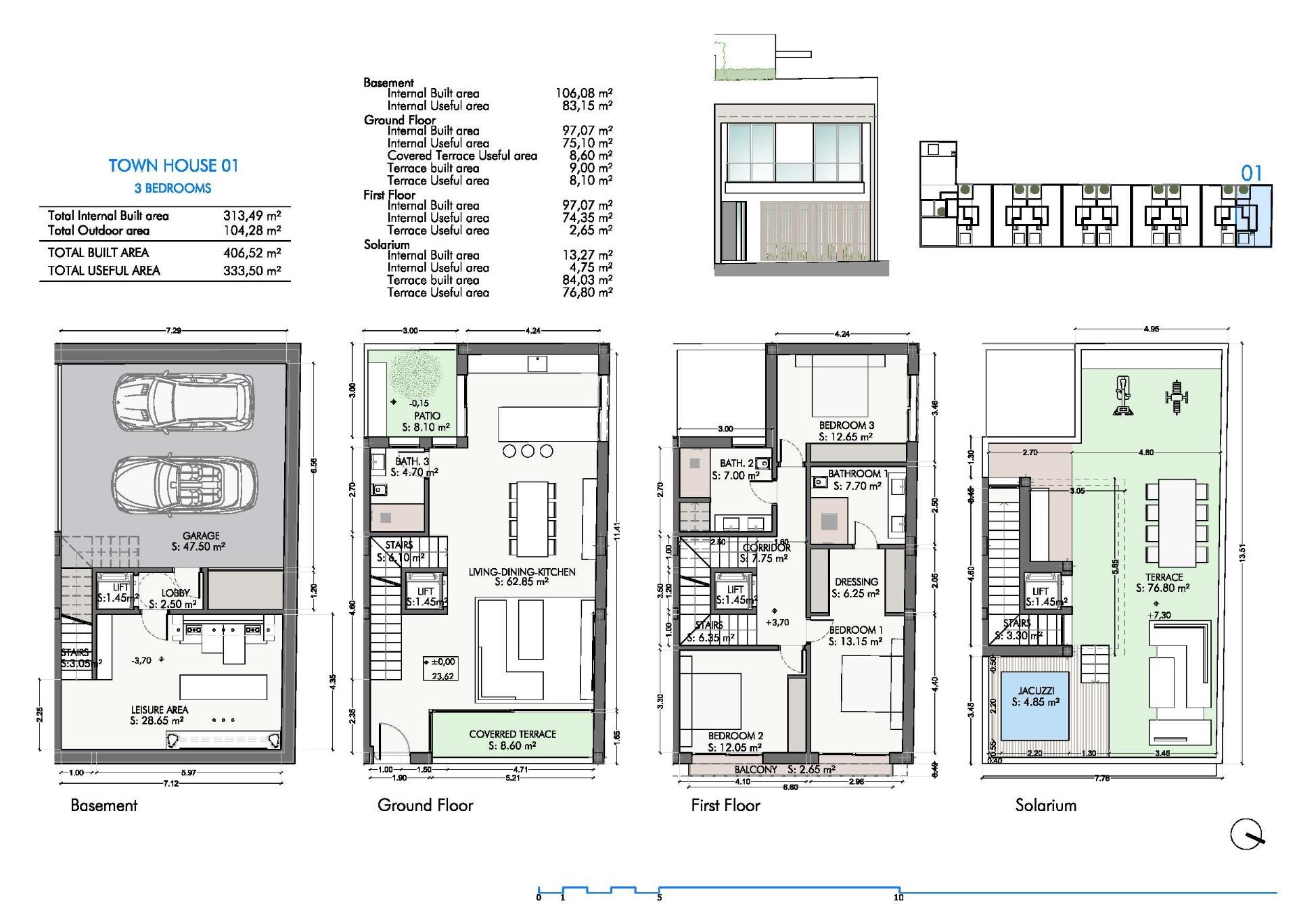 3 Bed, 3 Bath, HouseFor Sale, Marbella, Malaga