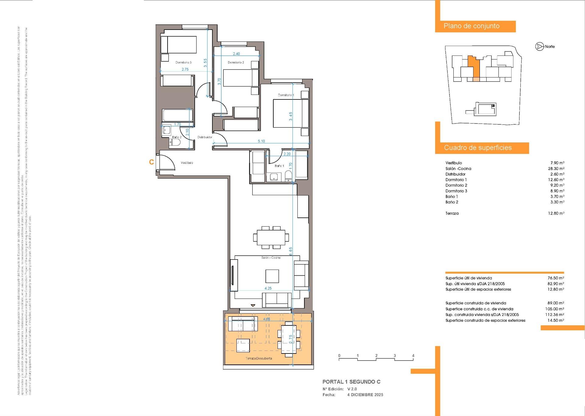 3 Bed, 2 Bath, ApartmentFor Sale, Mijas, Malaga