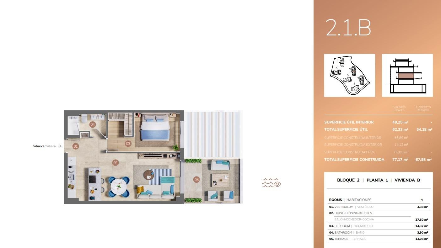 1 Bed, 1 Bath, ApartmentFor Sale, Mijas, Malaga