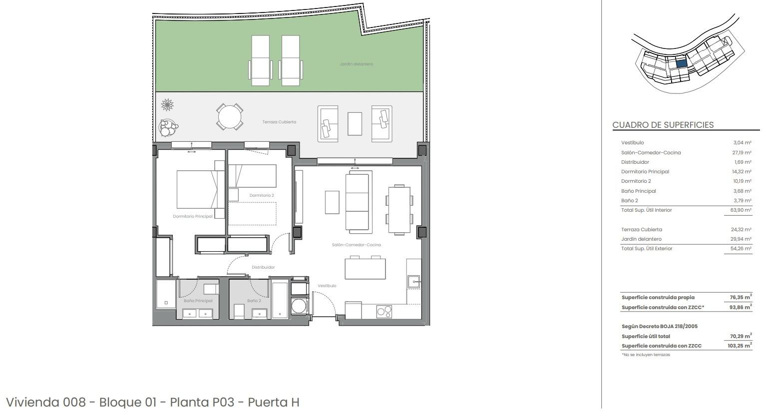 2 Bed, 2 Bath, ApartmentFor Sale, Estepona, Malaga