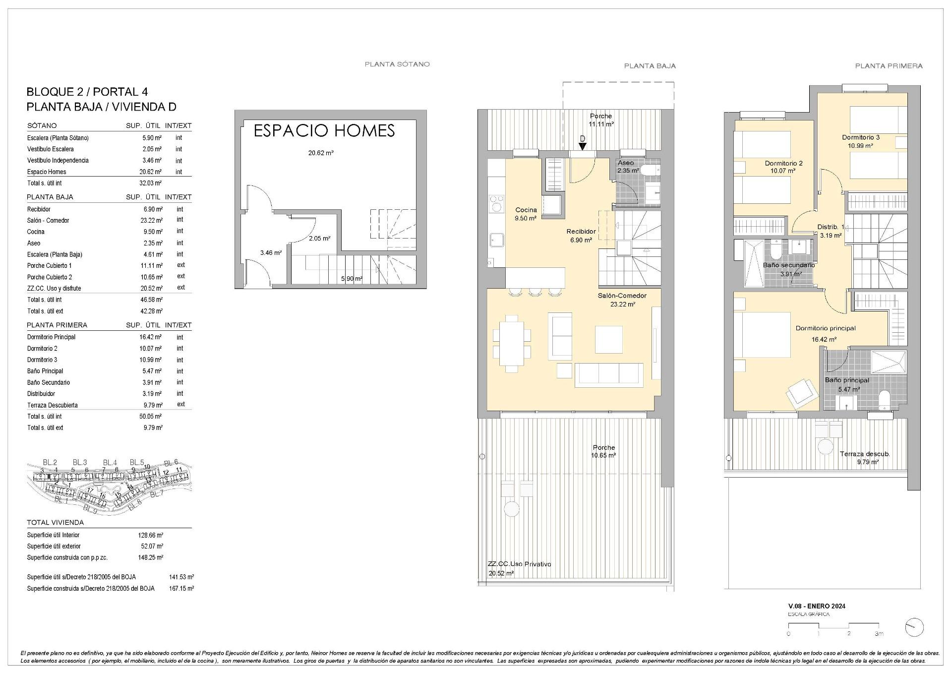 3 Bed, 2 Bath, ApartmentFor Sale, Casares, Malaga