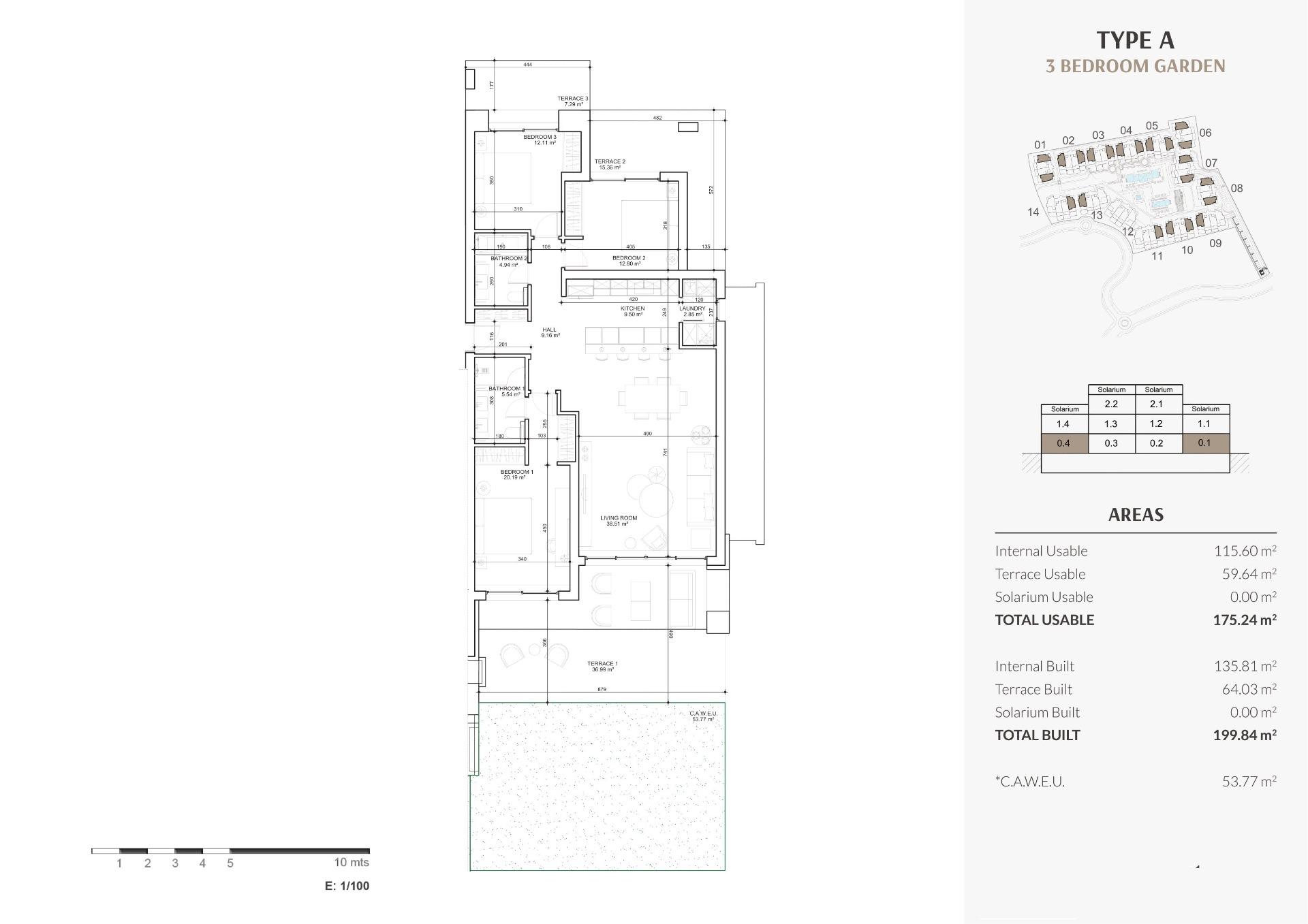 3 Bed, 2 Bath, HouseFor Sale, Estepona, Malaga