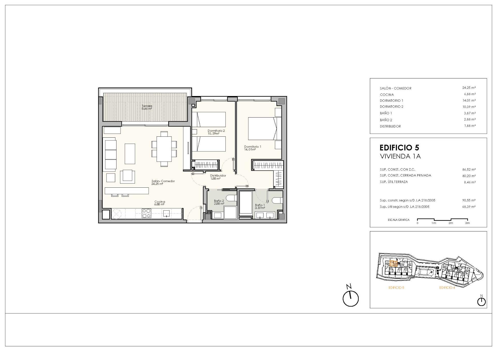 2 Bed, 2 Bath, ApartmentFor Sale, Casares, Malaga