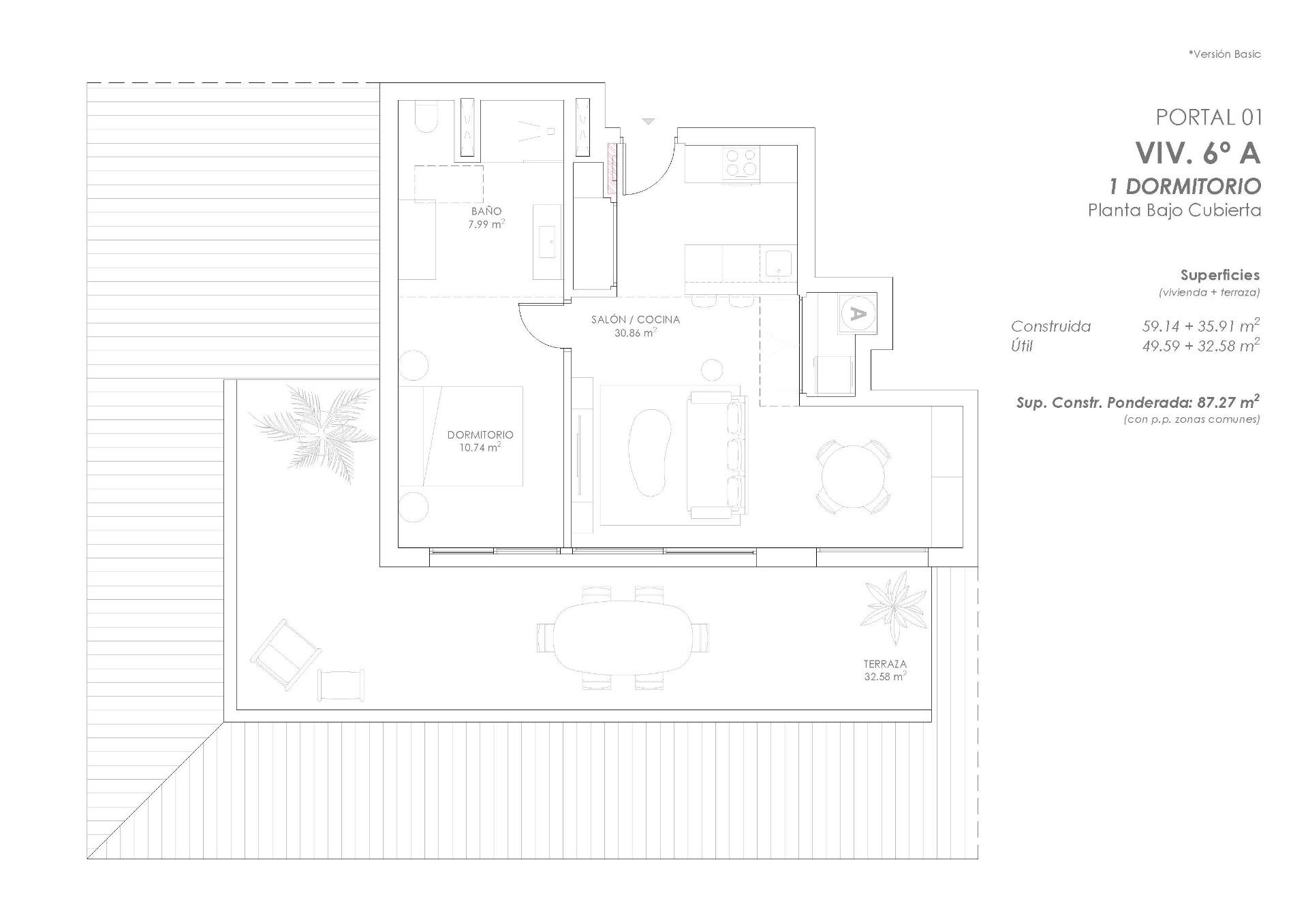 1 Bed, 1 Bath, ApartmentFor Sale, Fuengirola, Malaga