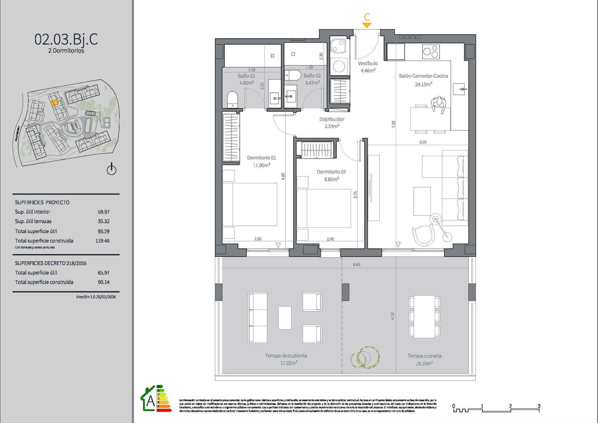 2 Bed, 2 Bath, ApartmentFor Sale, Mijas, Malaga