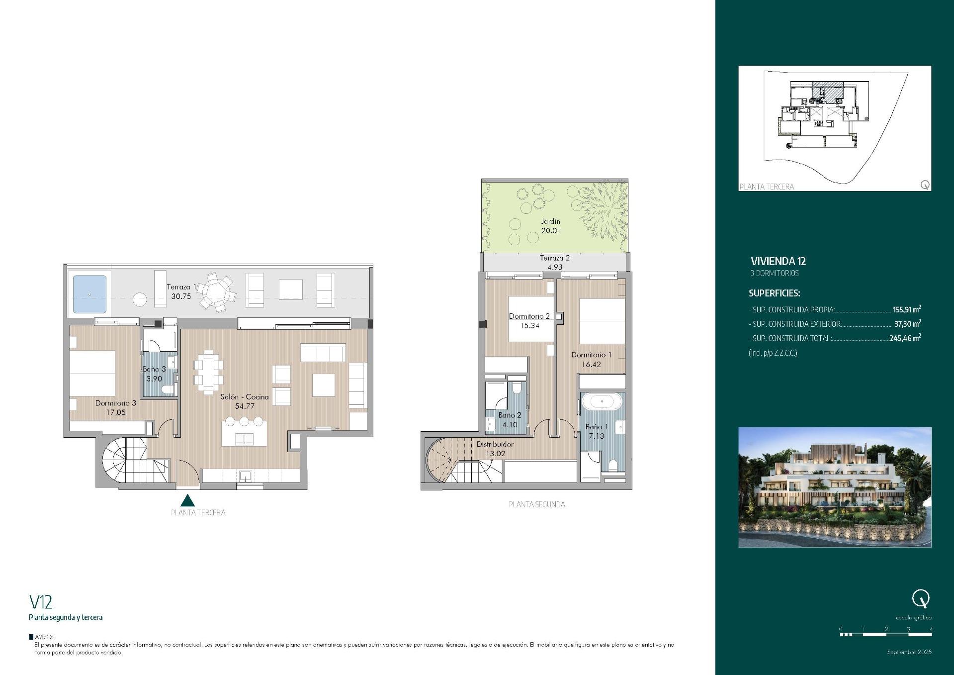 3 Bed, 3 Bath, ApartmentFor Sale, Marbella, Malaga