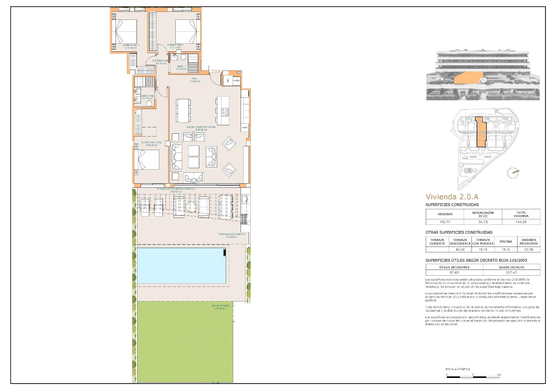 3 Bed, 2 Bath, ApartmentFor Sale, Mijas, Malaga