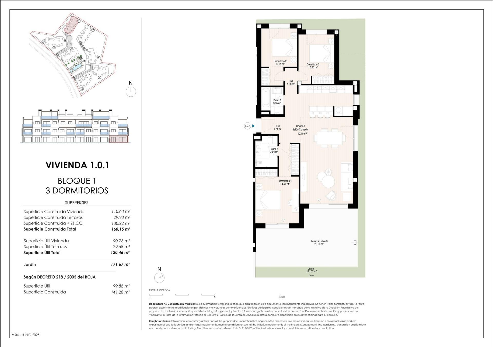 3 Bed, 2 Bath, ApartmentFor Sale, Casares, Malaga
