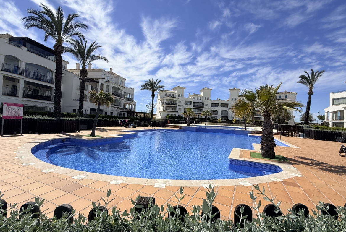 2 Bed, 1 Bath, ApartmentFor Sale, Hacienda Riquelme Golf Resort, Murcia