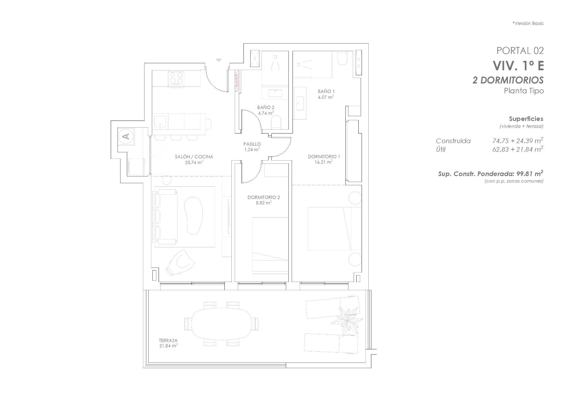 2 Bed, 2 Bath, ApartmentFor Sale, Fuengirola, Malaga