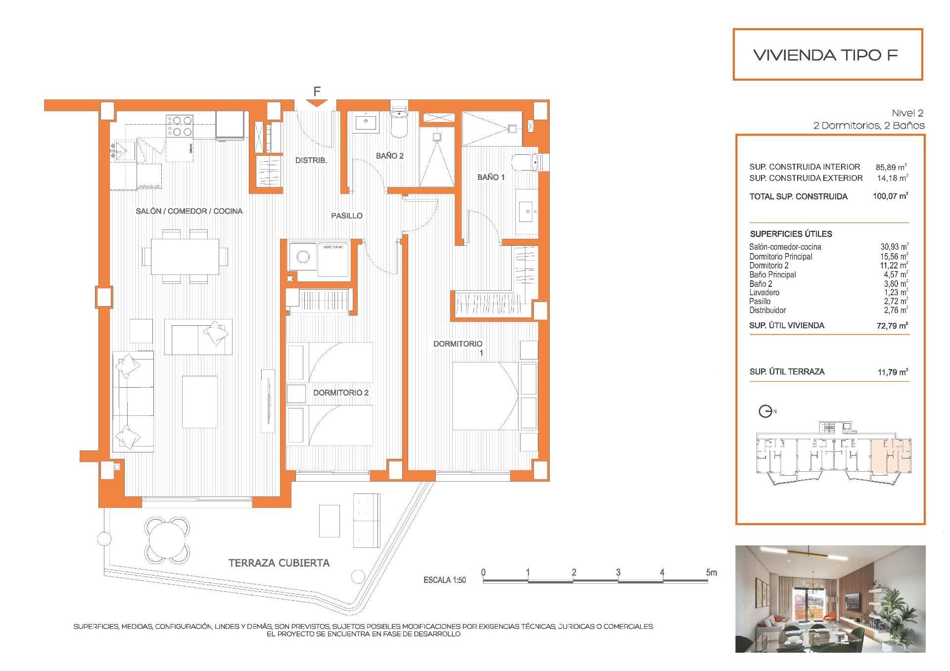 2 Bed, 2 Bath, ApartmentFor Sale, Fuengirola, Malaga
