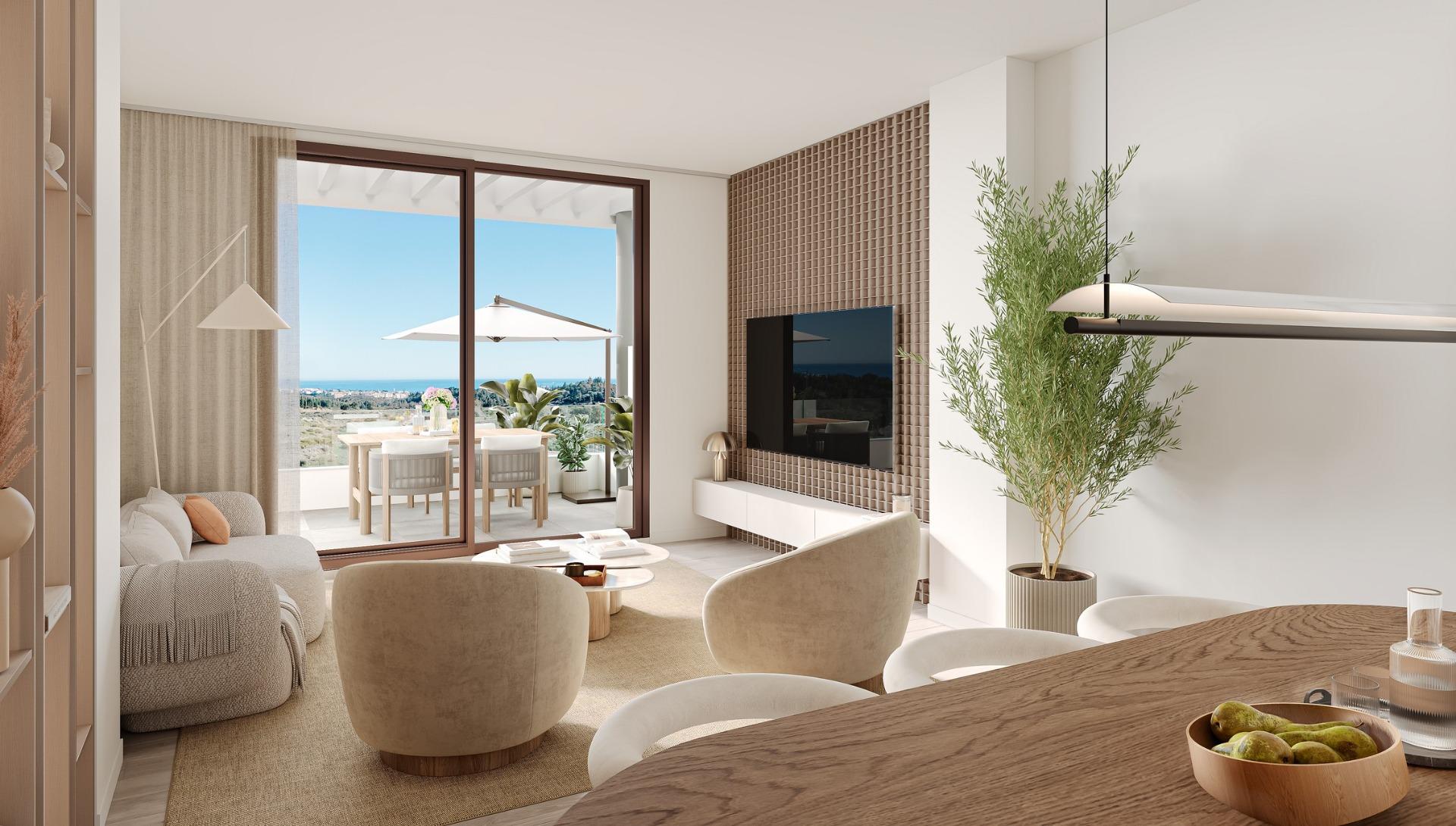 3 Bed, 2 Bath, ApartmentFor Sale, Mijas, Malaga