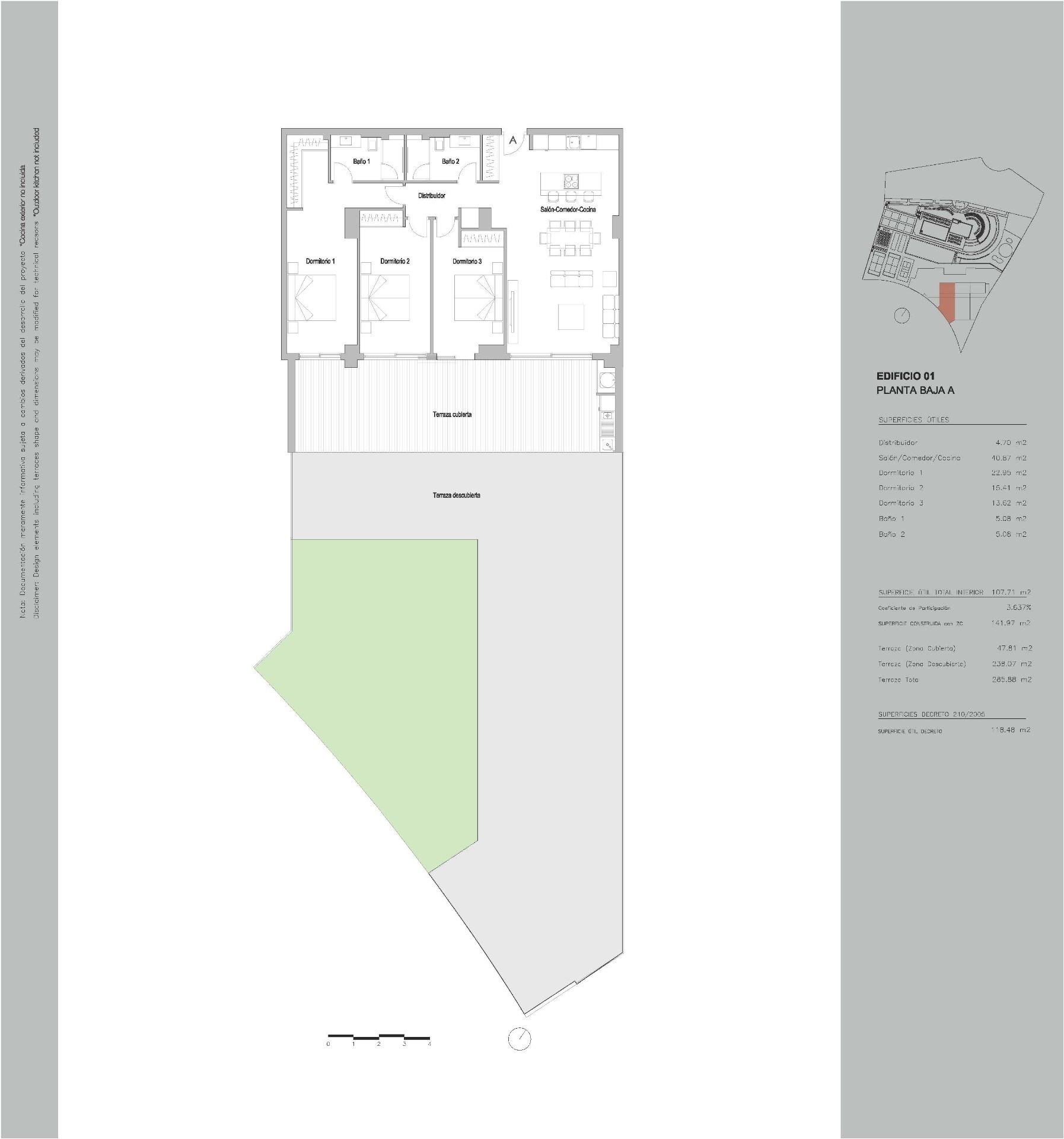 3 Bed, 2 Bath, ApartmentFor Sale, Fuengirola, Malaga