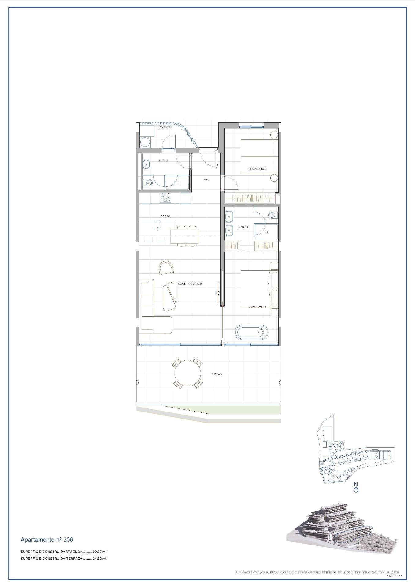 2 Bed, 2 Bath, ApartmentFor Sale, Fuengirola, Malaga