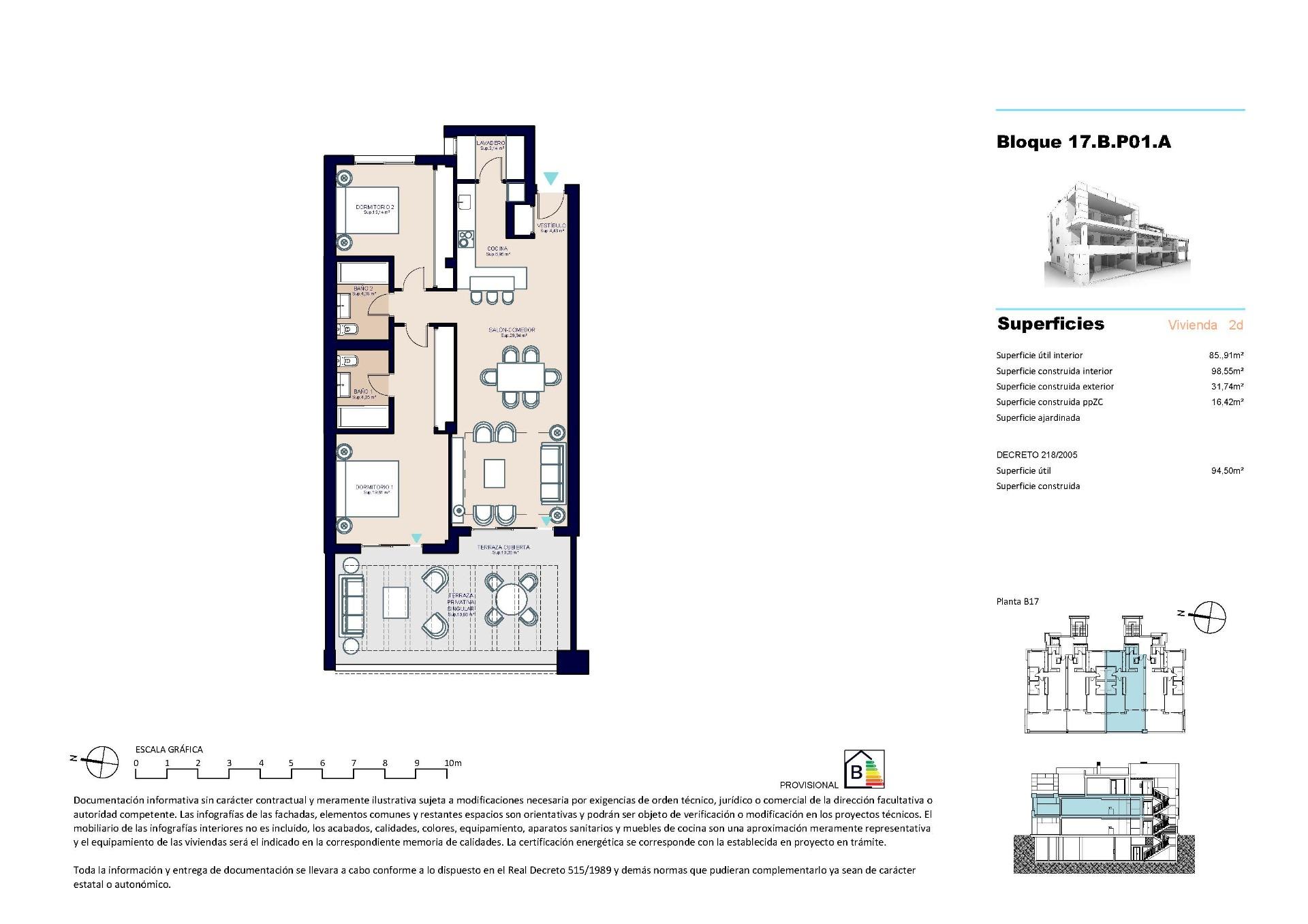2 Bed, 2 Bath, ApartmentFor Sale, Estepona, Malaga