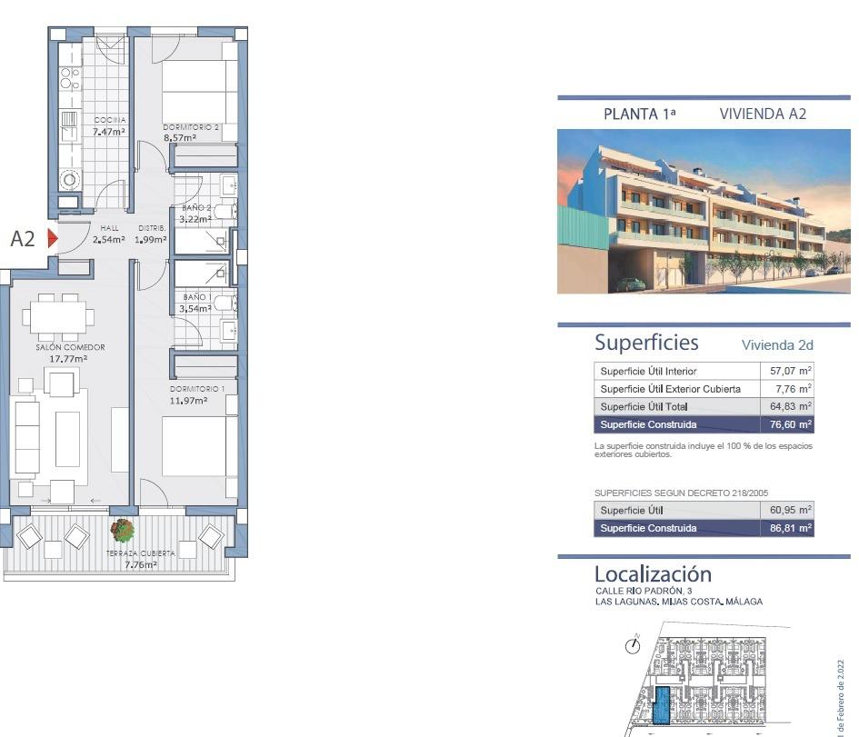 2 Bed, 2 Bath, ApartmentFor Sale, Mijas, Malaga