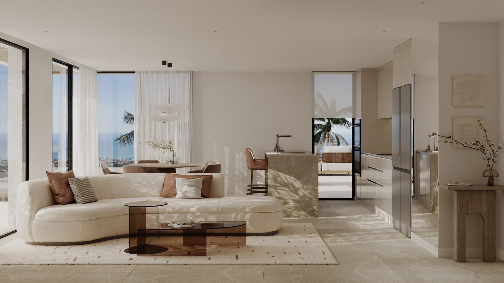 3 Bed, 2 Bath, ApartmentFor Sale, Mijas, Malaga