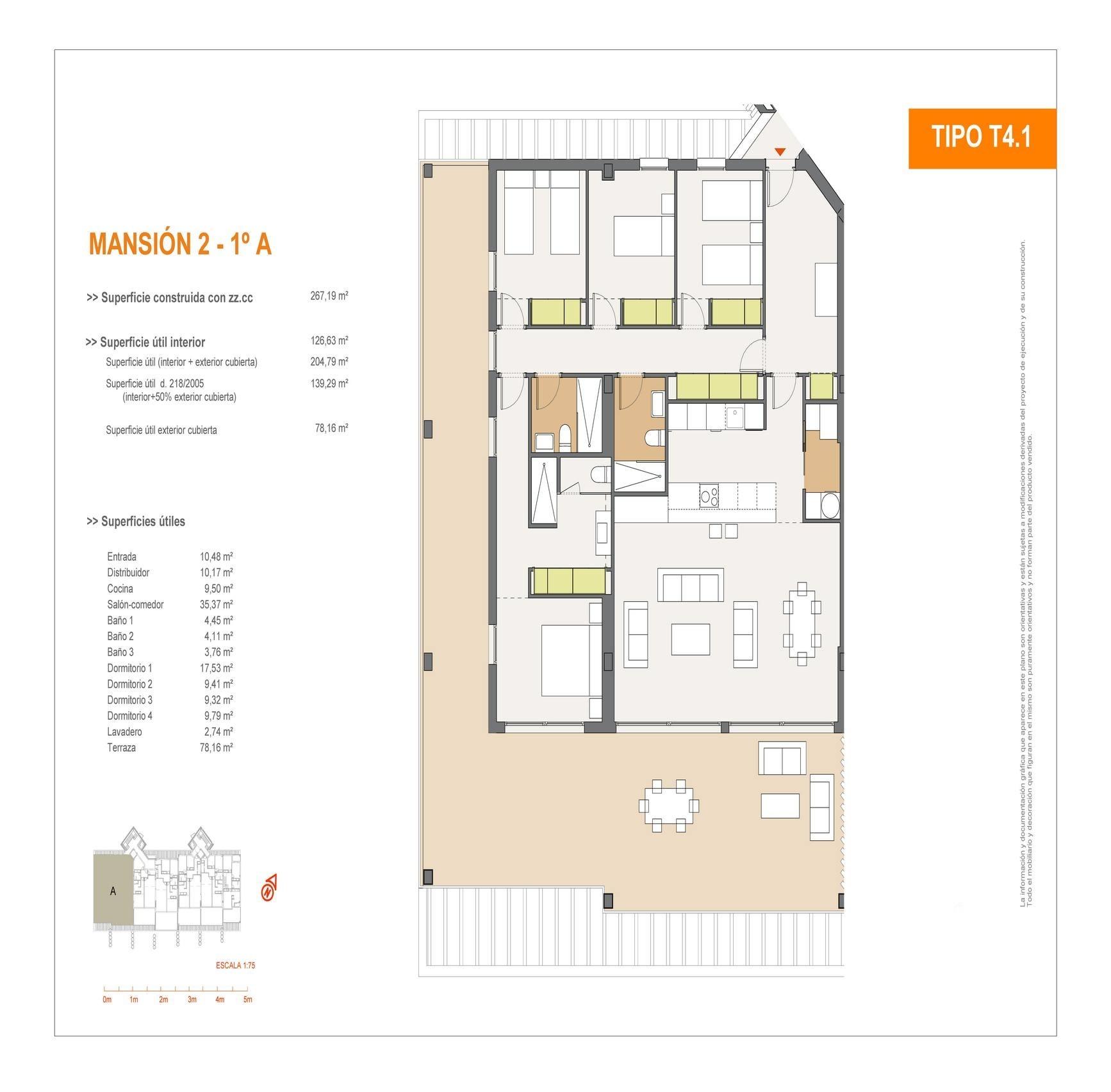 4 Bed, 3 Bath, ApartmentFor Sale, San Roque, Cadiz