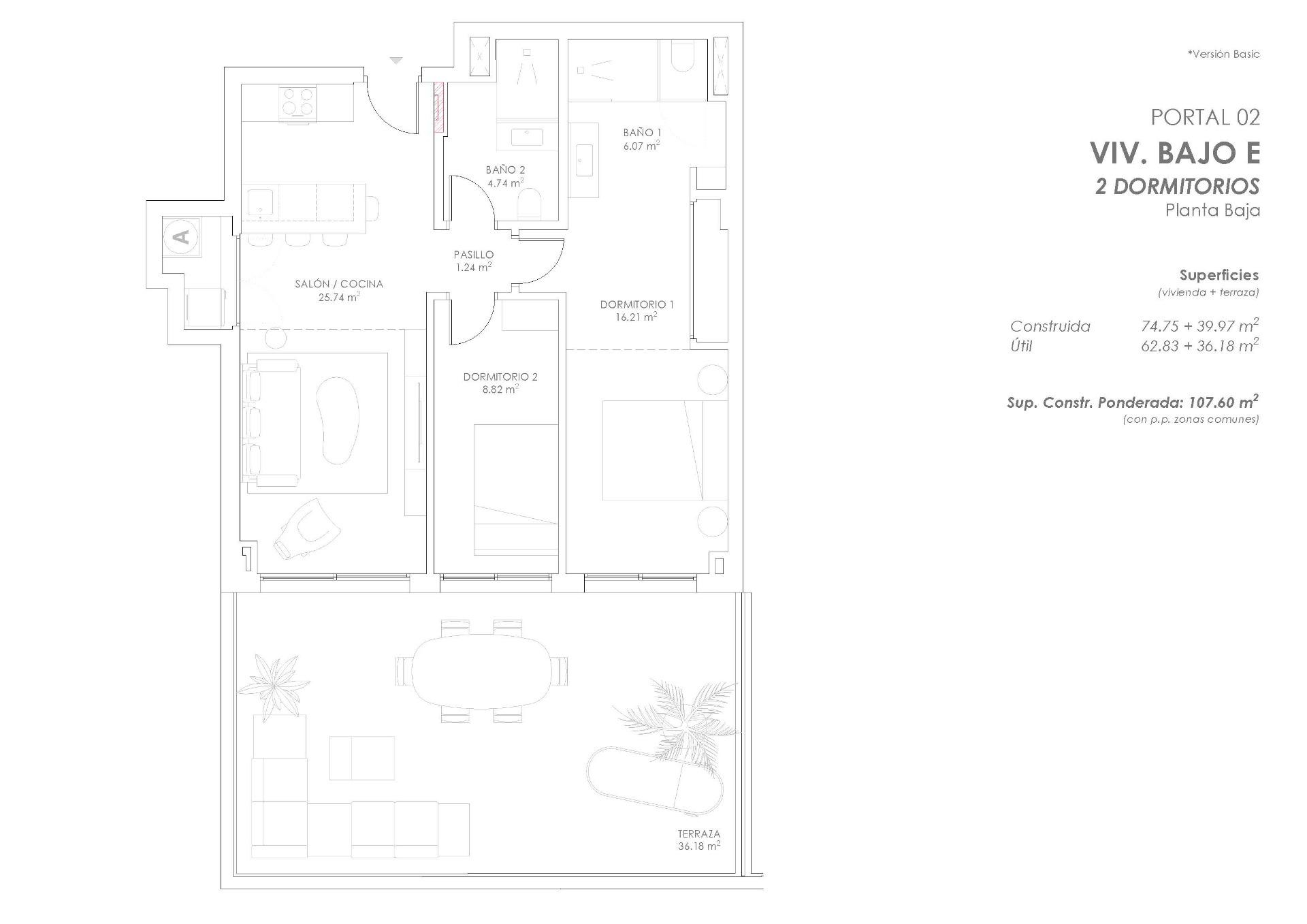 2 Bed, 2 Bath, ApartmentFor Sale, Fuengirola, Malaga