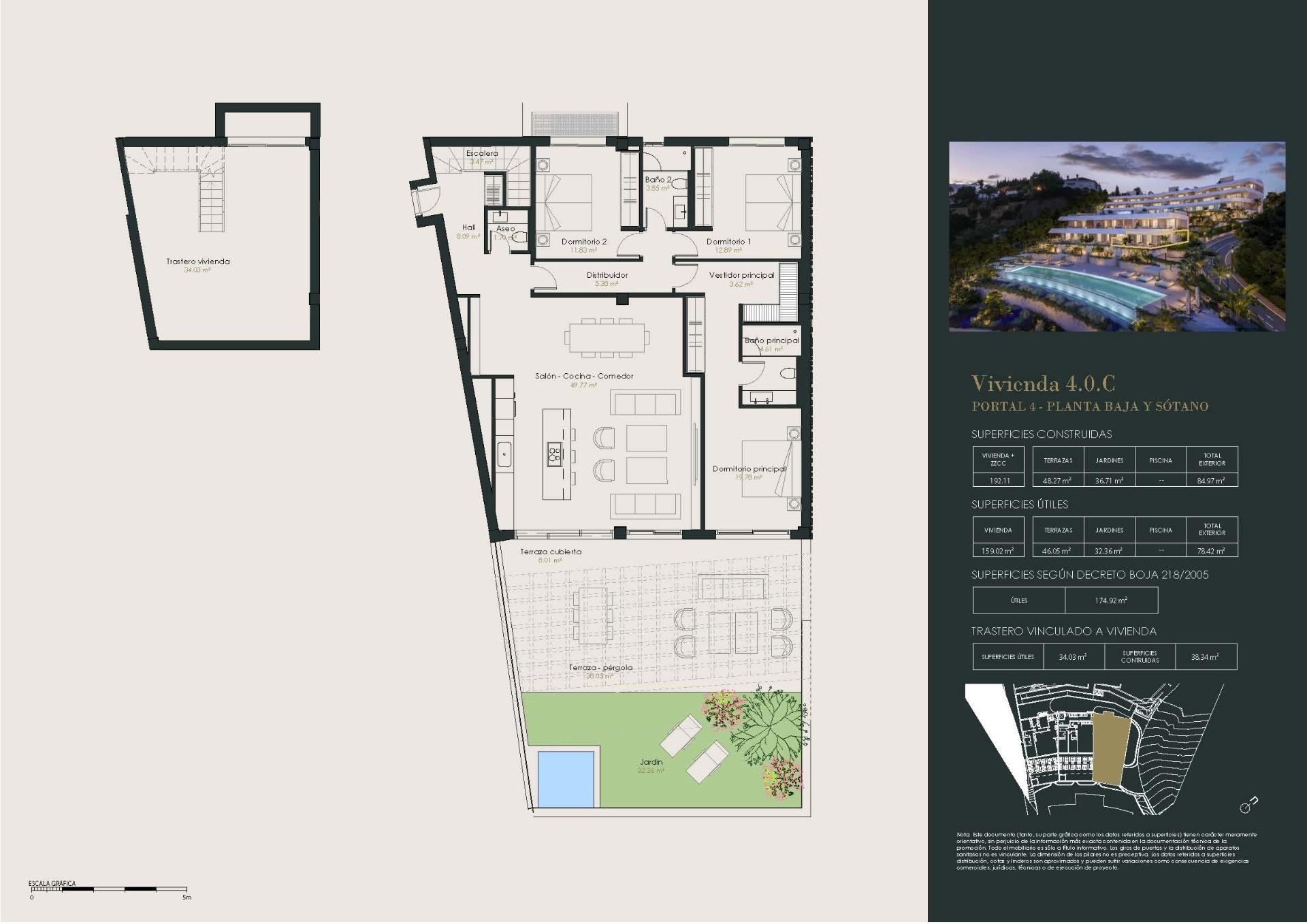 3 Bed, 2 Bath, ApartmentFor Sale, Benahavis, Malaga