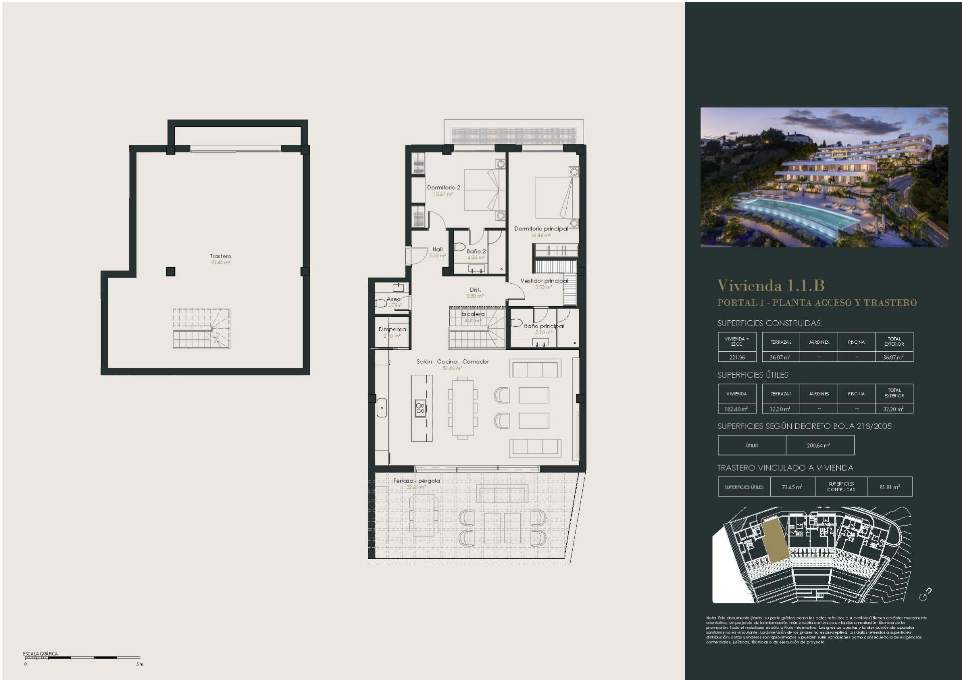 2 Bed, 2 Bath, ApartmentFor Sale, Benahavis, Malaga