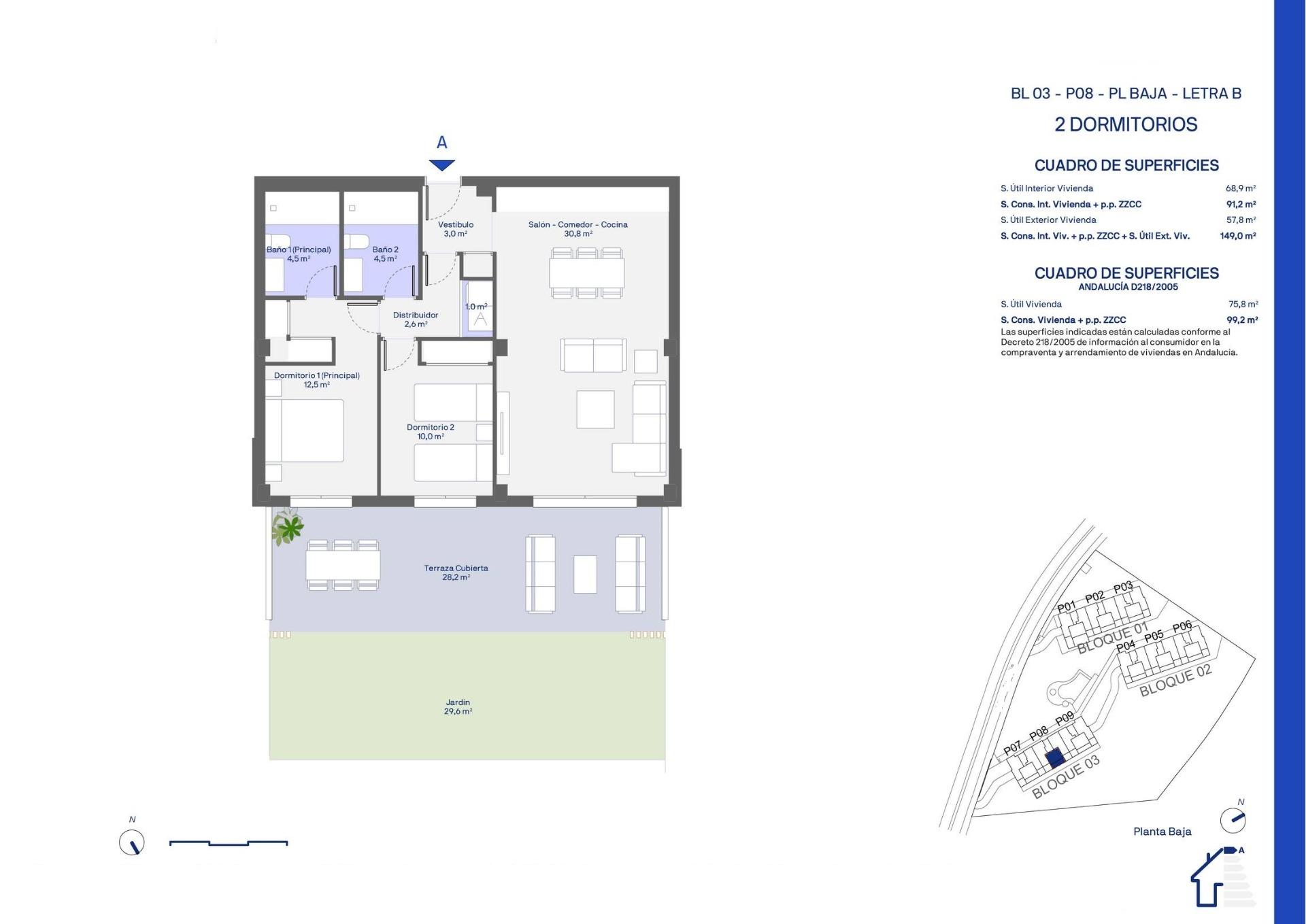2 Bed, 2 Bath, ApartmentFor Sale, Casares, Malaga