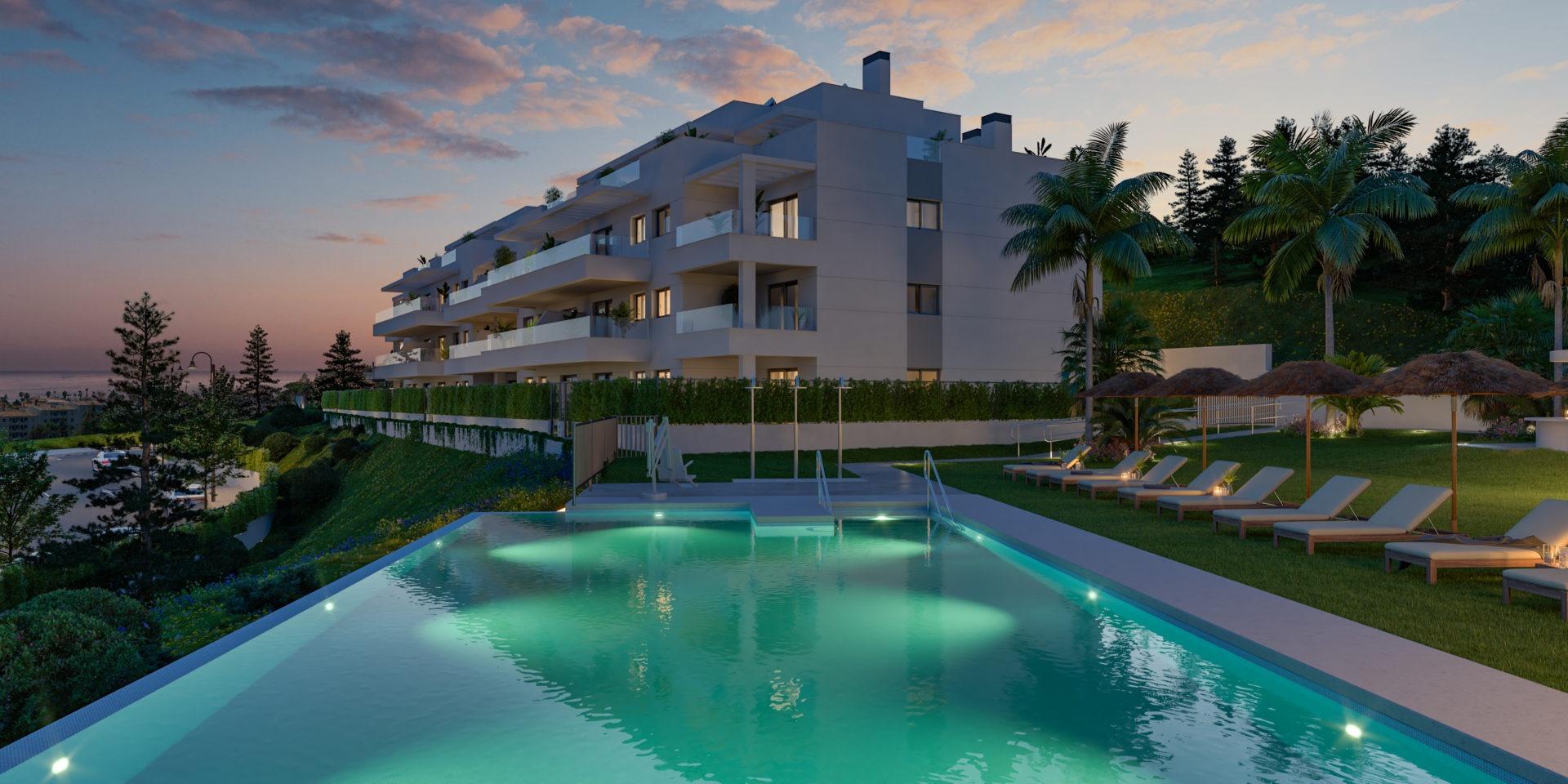 3 Bed, 2 Bath, ApartmentFor Sale, Mijas, Malaga