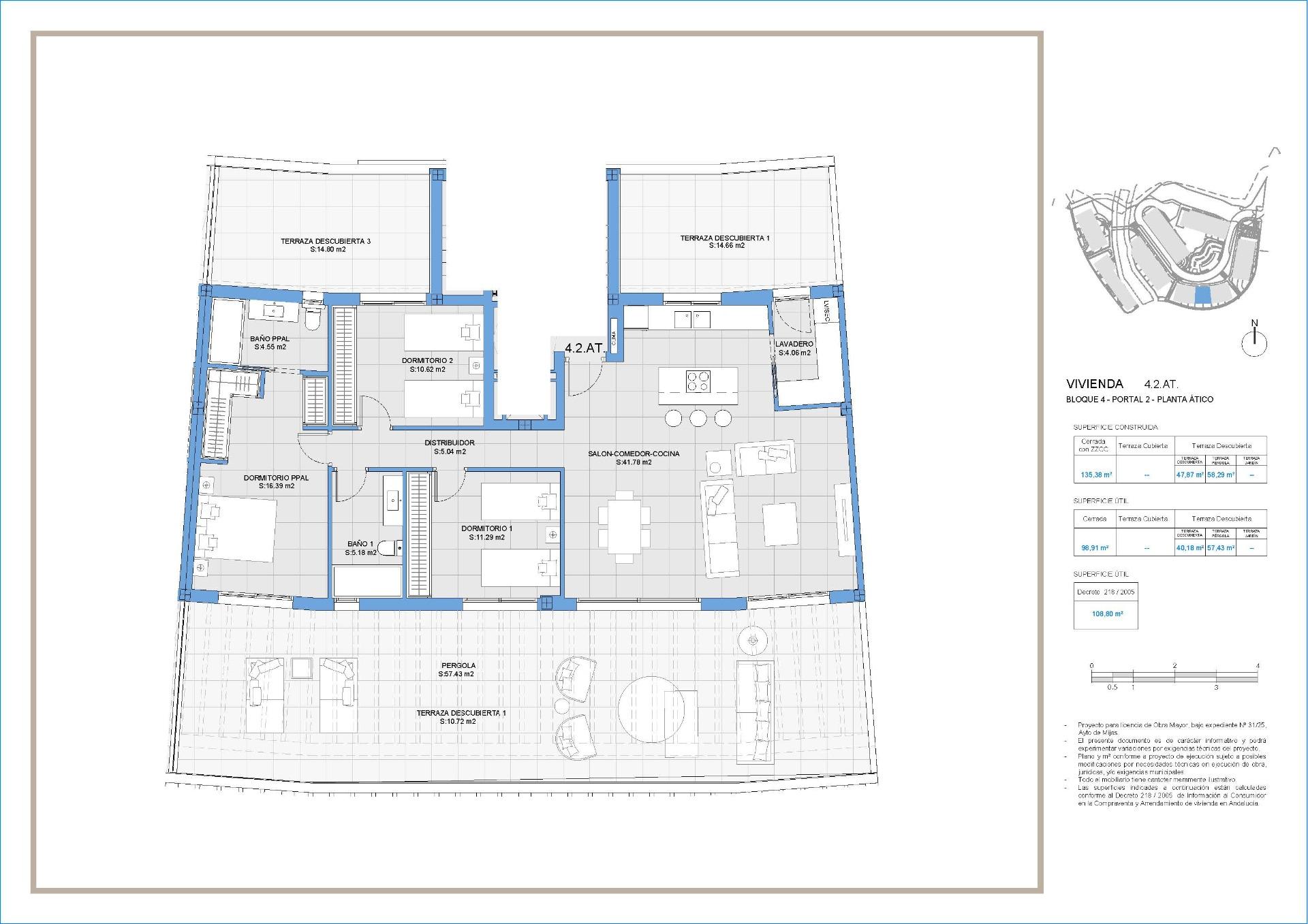 3 Bed, 2 Bath, ApartmentFor Sale, Mijas, Malaga