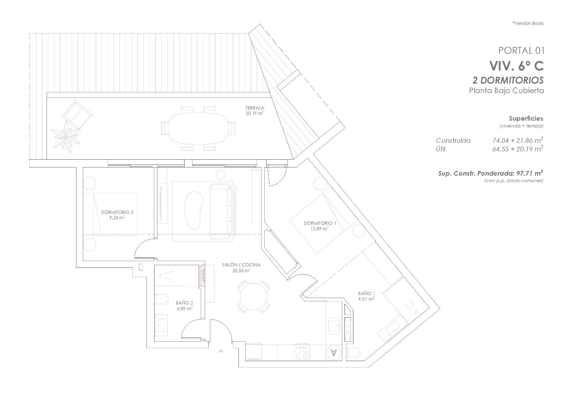 2 Bed, 2 Bath, ApartmentFor Sale, Fuengirola, Malaga
