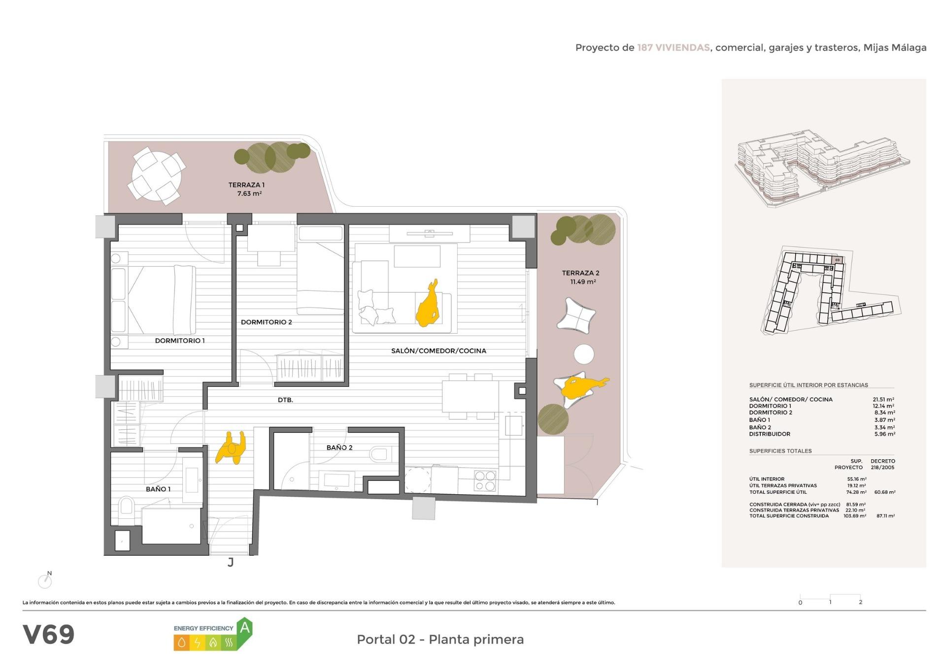 2 Bed, 2 Bath, ApartmentFor Sale, Mijas, Malaga
